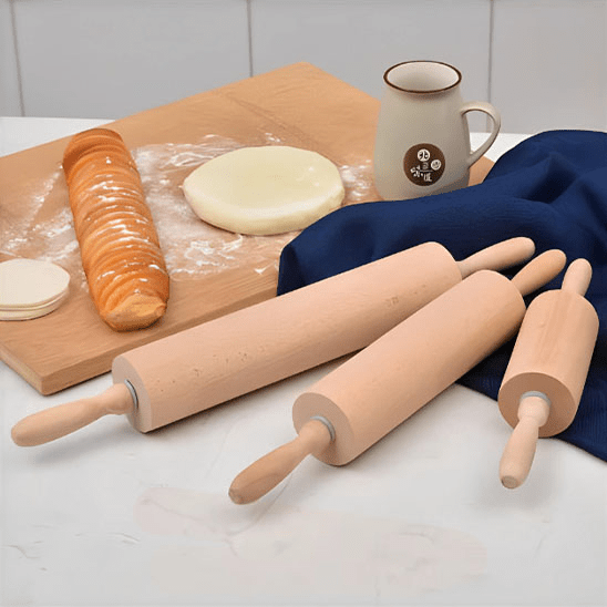 Rouleau pâtisserie - bois - Cuisine & Cuisiner