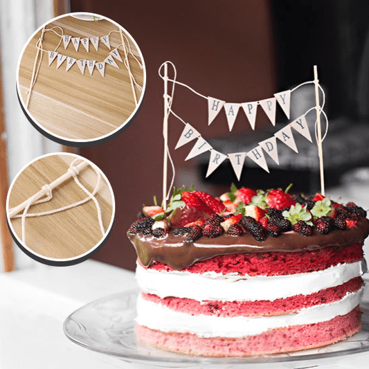 Décoration gâteau : L'anniversaire - Cuisine & Cuisiner